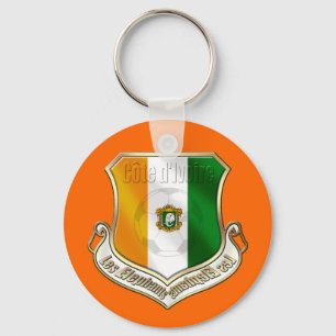 Porte-clés Nouvel insigne d'emblème de bouclier de fans de l