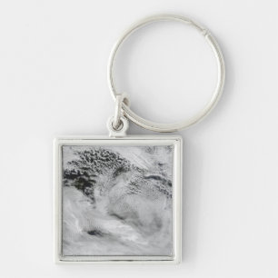 Porte-clés Nuages ondulés en forme de navire