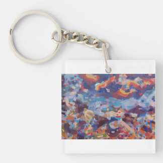 Porte-clés Nuit colorée