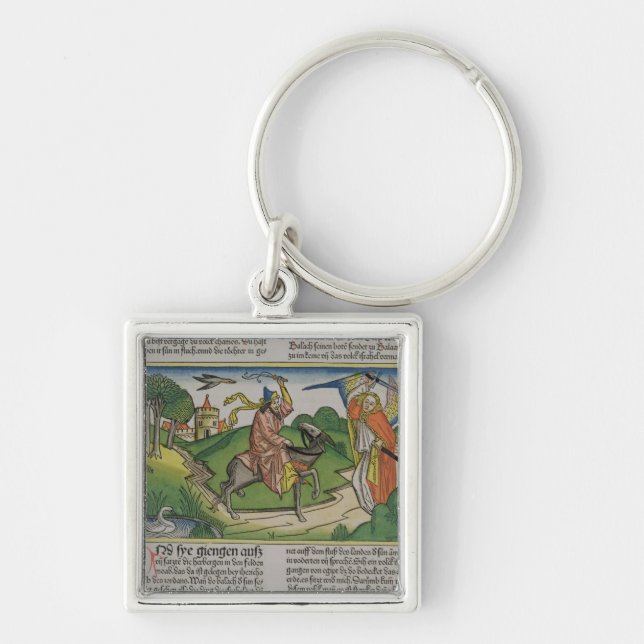 Porte-clés Numéros 22 âne parlant de 20-35 Balaam, du 'N (Devant)
