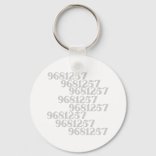 Porte-clés Numéros Grabovoi 9681257