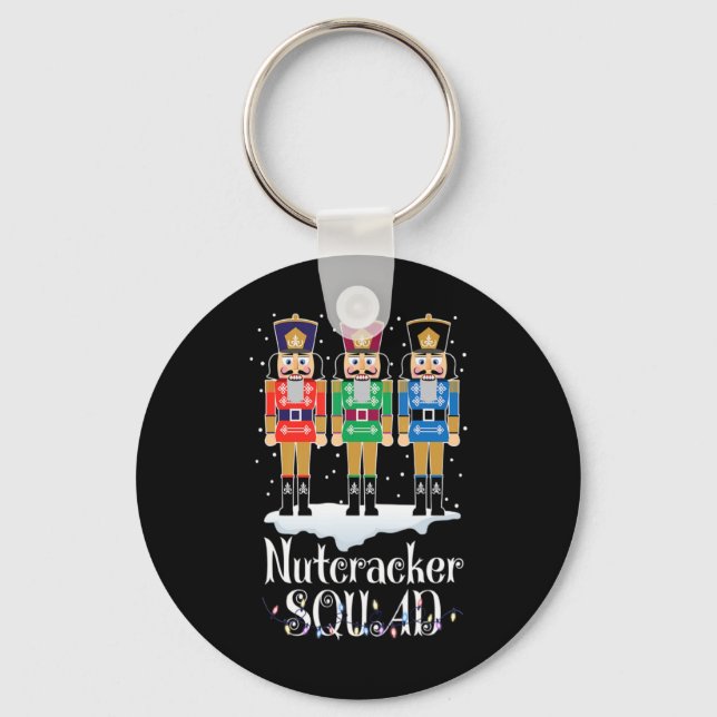 Porte-clés Nutcracker Squad Ballet Dance Christmas Xmas Light (Recto)