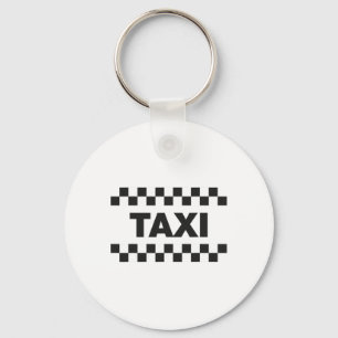 Porte-clés Nyc Costume de taxi Halloween Funny Jaune New York