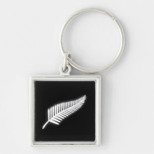 Porte-clés NZ Silver Fern Nouvelle-Zélande Porte - clé patrio