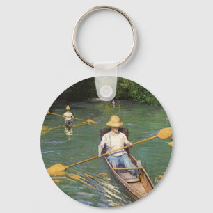 Porte-clés Oarsmen par Gustave Caillebotte, Art Vintage