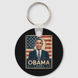 Porte-clés Obama Président Vintage 2028 Obama _