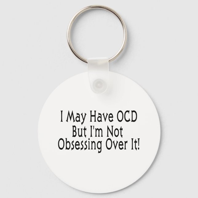 Porte-clés Obsession de l'OCD (Recto)