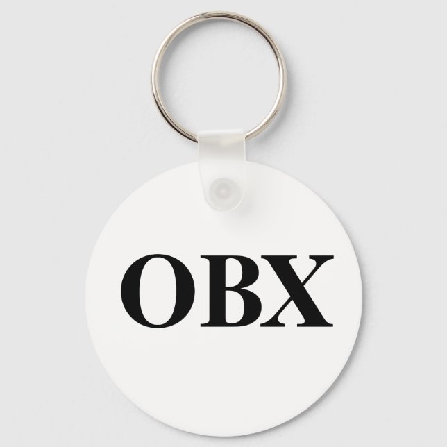 PORTE-CLÉS OBX (Recto)