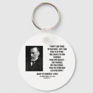 Porte-clés Occasion de travail de Joseph Conrad votre propre
