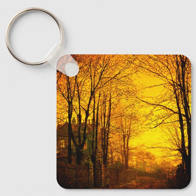 Porte-clés Octobre Afterglow John Atkinson Grimshaw (Recto)