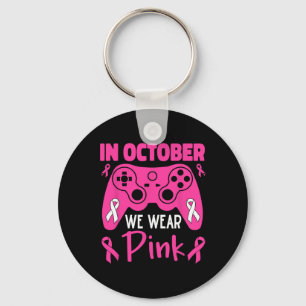 Porte-clés Octobre Nous Portons Pink Breast Cancer Jeu Enfant