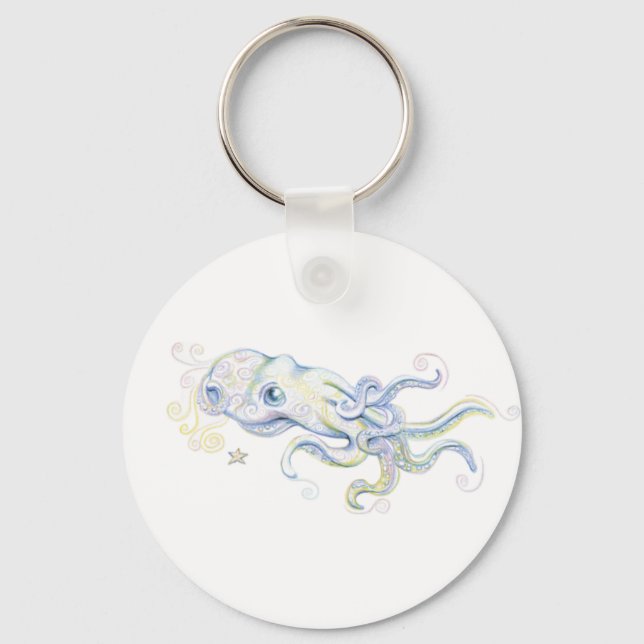 Porte-clés Octopus mystique (Recto)