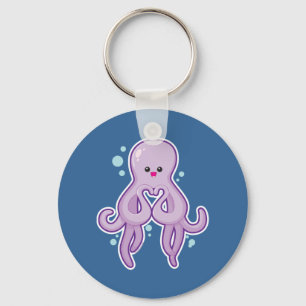 Porte-clés Octopus Vous Aime