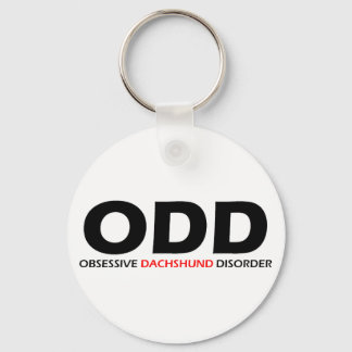 Porte-clés ODD - Trouble obsessionnel de la Dachshund