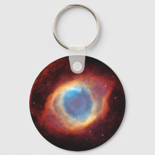 Porte-clés Oeil de Dieu Helix Nebula Star Evolution Rouge Ble