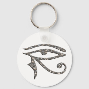 Porte-clés Oeil de Horus - ARGENT