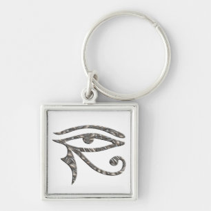 Porte-clés OEil de Horus - ARGENT