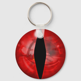 Porte-clés Oeil rouge de dragon