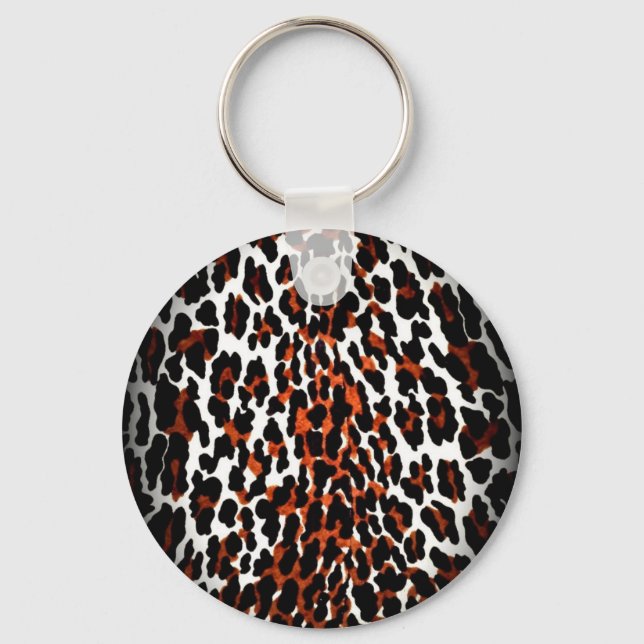 Porte-clés "Oeuf léopard" (Recto)