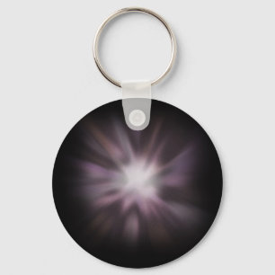 Porte-clés Oeuvre d'éclatement cosmique