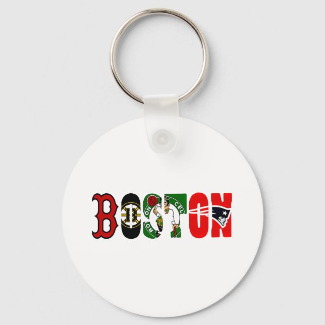 Porte-clés Official Boston Sport Teams T-Shirt (Recto)