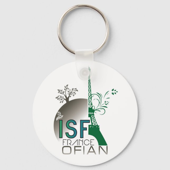 Porte-clés Ofian / ISF France porte - clés (Recto)