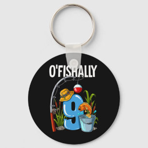 Porte-clés O'fishally 9 ans 9ème anniversaire pêche