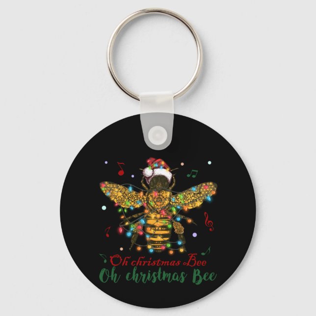 Porte-clés Oh Christmas Bee | Oh Christmas Bee (Recto)