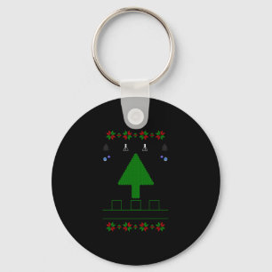 Porte-clés Oh Christmas Tree Chemist noir