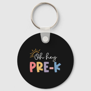 Porte-clés Oh Hé Prof de pré-maternelle Élève Préscolaire Pre
