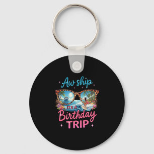 Porte-clés Oh mon dieu c'est une croisière d'anniversaire Fil
