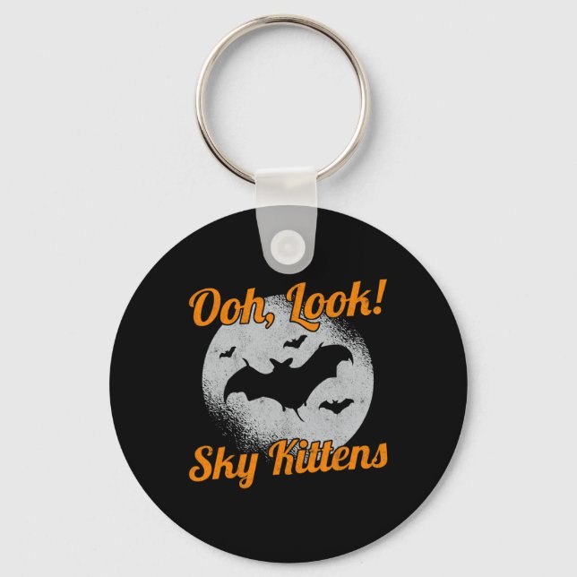 Porte-clés Oh Regarde Sky Kittens T Halloween Ts (Recto)