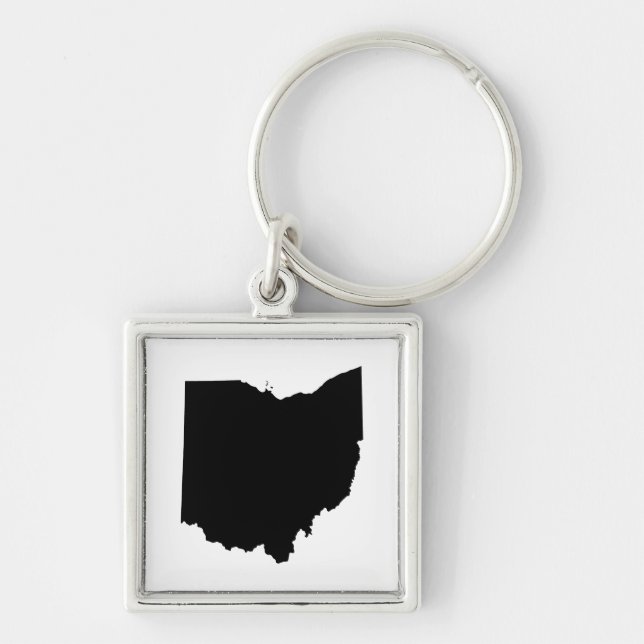 Porte-clés Ohio de Black and White (Devant)