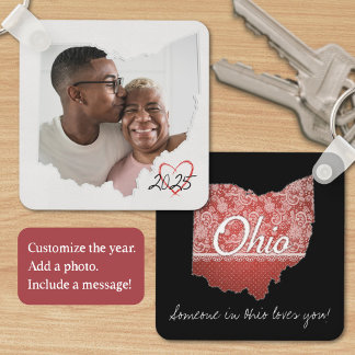Porte-clés Ohio Family Moments quotidiens Souvenir