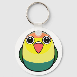 Porte-clés Oiseau de pêche par bleu