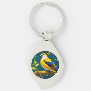 Porte-clés Oiseau doré