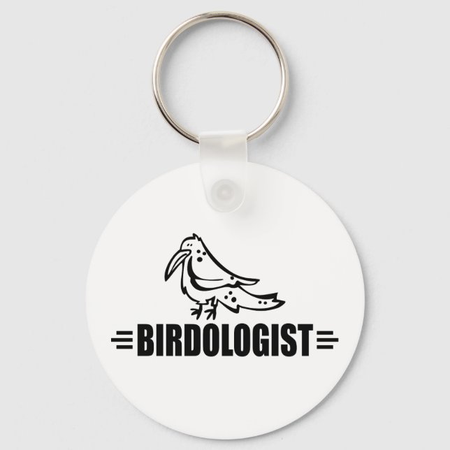 Porte-clés Oiseau drôle (Recto)