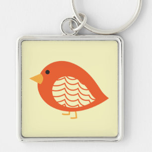 Porte-clés oiseaux colorés et originaux
