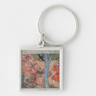 Porte-clés Oiseaux de chasse, 'du livre de Kalila et