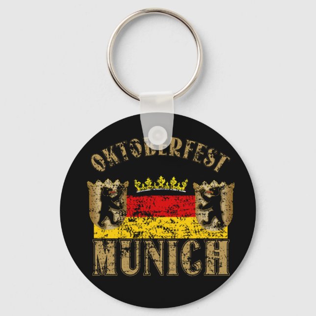 Porte-clés Oktoberfest Munich désobligeant (Recto)