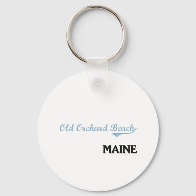 Porte-clés Old Orchard Beach Maine City Classic (Recto)