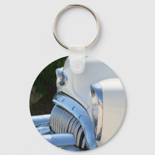 Porte-clés Old White Buick keychain