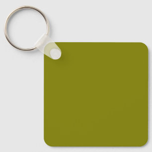 Porte-clés Olive 808000 Conception couleur solide