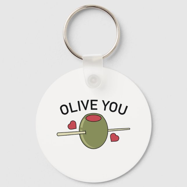 Porte-clés Olive You (Recto)