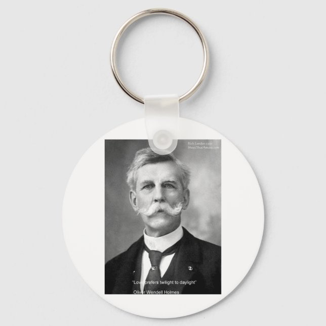 Porte-clés Oliver W Holmes "Love Twilight" Devis Cadeaux et c (Recto)