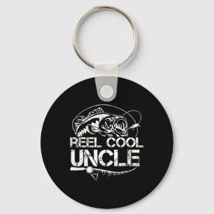Porte-clés Oncle de pêche super cool cadeau de fête des pères