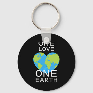 Porte-clés One Love One Earth Earth Day Save Our Planet T Shi