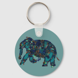 Porte-clés Onyx Elephant