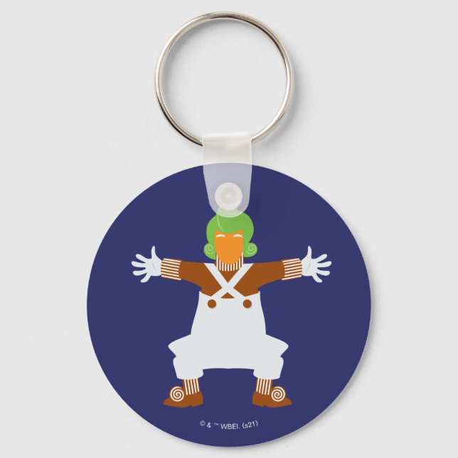 Porte-clés Oompa Loompa (Recto)