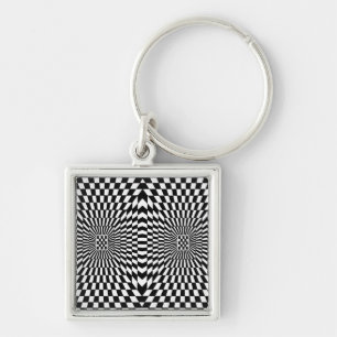 Porte-clés OP -Art #6 à Emporio Moffa